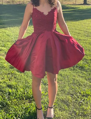 Red Formal Dress thumbnail 3