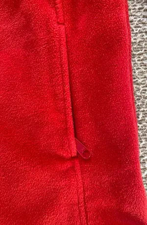 Fleece Zip Up Polo Jacket thumbnail 3