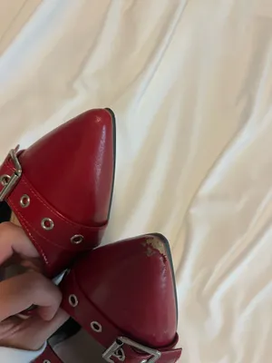 Flats Red Size 7 thumbnail 3
