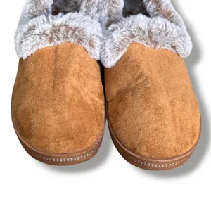 Skechers Cozy Campfire Chestnut Faux Fur Memory Foam Slippers Women 8 Rustic thumbnail 4