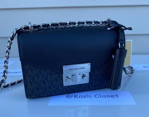 Michael Kors Rose SM Crossbody Bag -Black thumbnail 1