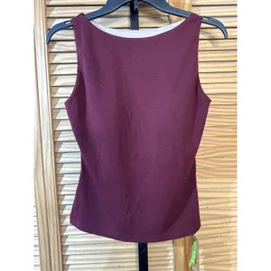 OGL Halter Neck Open Back Bra Tank Cranberry Purple Size S NWT thumbnail 2