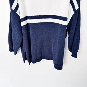[American Eagle Outfitters] Oversized Striped Baggy Knit Crew Neck Sweater L/XL thumbnail 6