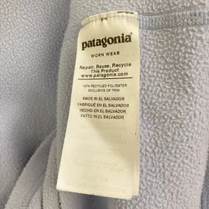 Patagonia Micro D 1/4 zip lavender fleece pullover sweatshirt‎ women’s S thumbnail 8