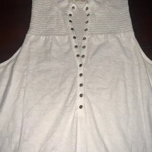 Nation LTD - Posey High Neck Snap Tank in White thumbnail 4
