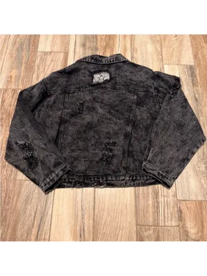 POL Vintage Love Me Denim Jacket thumbnail 4