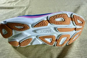 HOKA Bondi 8 Women’s Size 8 Coastal Sky Blue Pink Running Shoes 1127952 thumbnail 5