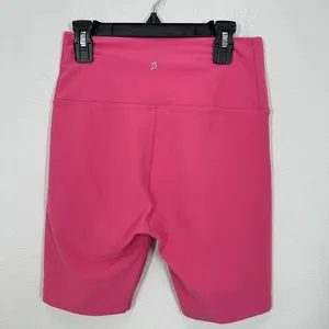 Peloton High Waisted Biker‎ Shorts Pink Size M Workout Athletic Spinning Cycling thumbnail 6
