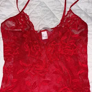 Red Lace Women's Victoria’s Secret Lace Small lingerie Teddy Nighty thumbnail 10