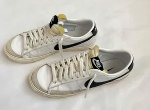 Nike Blazer Platform Sneakers White Size 7.5 thumbnail 5