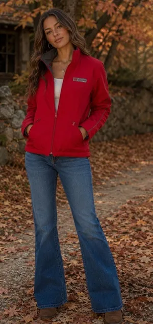 Polo Ralph Lauren Red Zip-Front Lightweight Jacket thumbnail 1