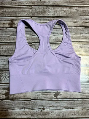 Abercrombie YPB Lavender Racerback Sports Bra thumbnail 2