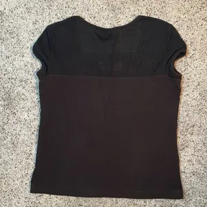 Harley Davidson Woman’s Fitted Black Fishnet Shirt Size Large‎ thumbnail 3