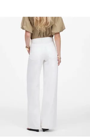 Madewell Superwide-Leg Jeans White thumbnail 5