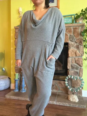 Free People Kickback Fall Jumpsuit  thumbnail 6