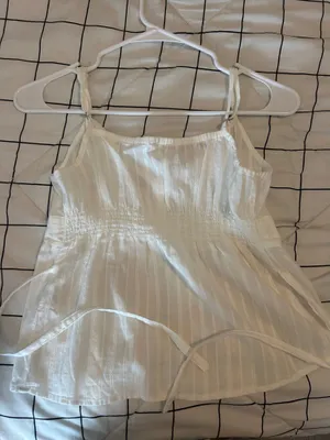 White Brandy Melville Tank thumbnail 3