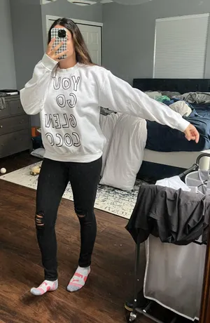 Mean Girls Crewneck White Size M thumbnail 2