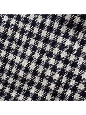 Chic John Meyer Vintage Houndstooth Blazer Black White Preppy Career Jacket thumbnail 4