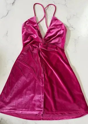 Revolve Velvet Dress Mini thumbnail 2