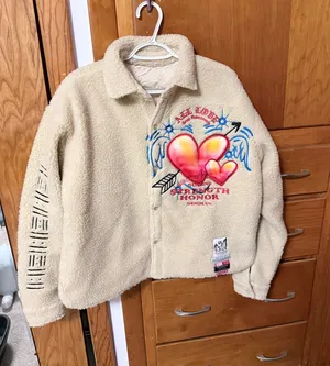 GUNZINI sherpa jacket Multiple thumbnail 1