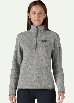 Patagonia Women's Better Sweater‎ 1/4 Zip Pullover Medium thumbnail 1