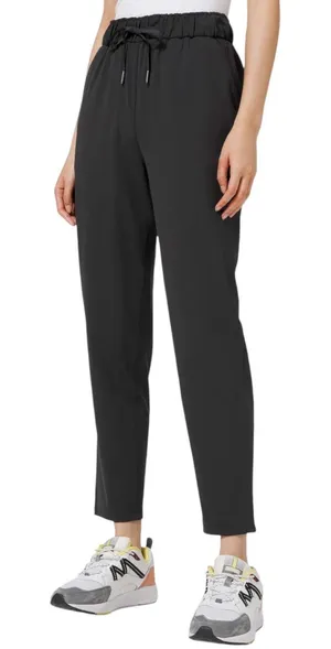 Lululemon Women's‎ Keep Moving Pants Black Size 6 Activewear Athleisure Louge thumbnail 1