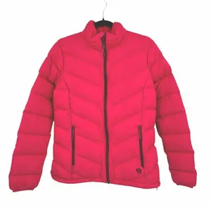 Mountain Hardwear Pink Puffer Jacket Duck Down Full Zip Winter Coat Medium thumbnail 1