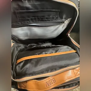 Bien Mini Manhattan Smart Backpack Travel Laptop Tablet Black Multi Compartment thumbnail 10