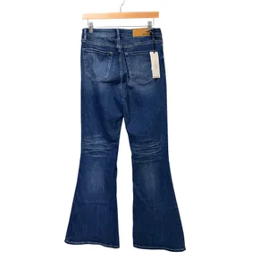 Mica Denim High Rise Flare Jeans Dark Wash Navy Size 29 MDP-F3201 NEW thumbnail 2