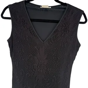 Windsor Black All Over Lace Sleeveless Maxi Dress Size Medium Fairy‎ Whimsigoth thumbnail 4