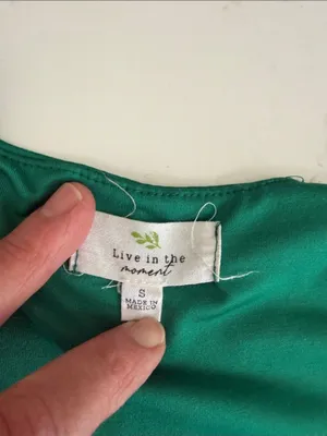 Emerald Square Neck Silky Tank Top - Women thumbnail 5