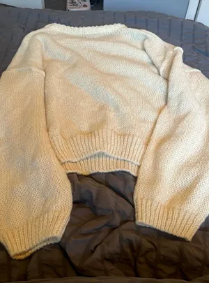 Dazy sweater White Size L thumbnail 1