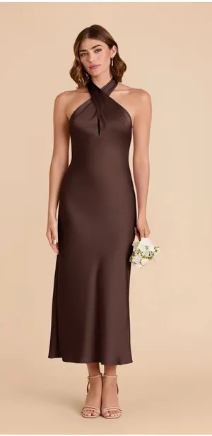 Birdy Grey Bridesmaid Dress Espresso thumbnail 1