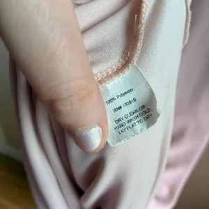 Show me your mumu pink blush v-neck maxi dress side zip women's size small flowy thumbnail 5