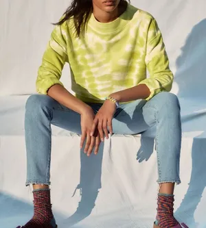 Pilcro Anthropologie Elayna Tie-Dye Sweatshirt Size XL NWT thumbnail 1