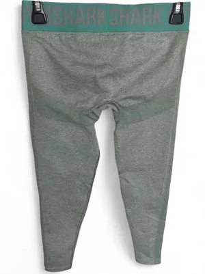 Gymshark Flex Low Rise Legging Women’s Size M Spring Green Marl/Jade Green thumbnail 4