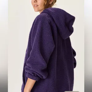 Outdoor Voices MegaFleece Snap Up Hoodie Sz S thumbnail 3