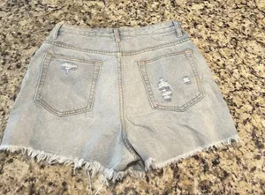 Blue Jean Shorts Size M thumbnail 2