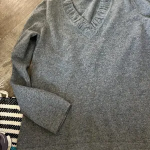 Charter‎ Club gray cashmere sweater size M thumbnail 5