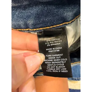 Frye Womens High Rise Straight Leg Jeans Medium Wash Blue Size 2/26 thumbnail 6
