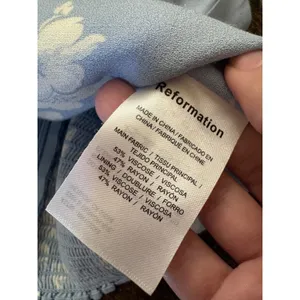 Reformation Ellora floral top Blue Floral Size 6‎ thumbnail 7