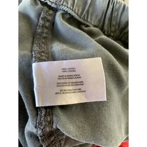 Gap Gray Elastic Waist Casual Shorts Sz Large Drawstring thumbnail 4