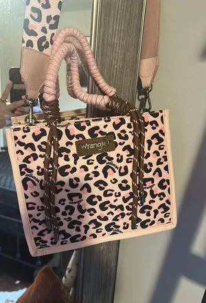 Pink Cheetah Wrangler Bag thumbnail 1