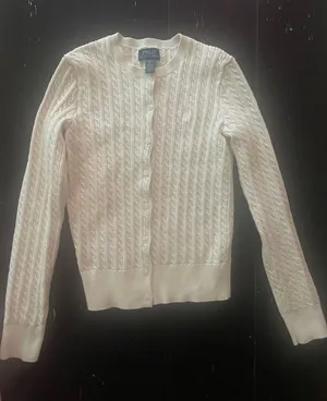 Girls Polo Cardigan ( 12-14 Large) thumbnail 1