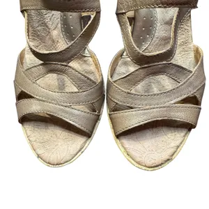 BOC Born Concept Shoes Womens Size 9 40.5 Wedge Sandals Strappy Cork‎ Platform thumbnail 2