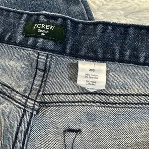 Skinny Straight Blue Jeans Womens 30 (31X30) Mid Rise Stretch Denim thumbnail 7