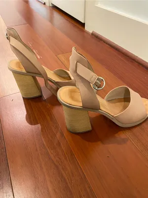 Dolce Vita Blush Tan Nude Block Heel Sandals | Aaliyah Block Heel Nude thumbnail 5