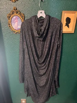 Athleta Women’s Gray Harmony Wrap Open Front Cardigan Sz Small thumbnail 2