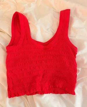 JoyLab Coral Crop Top thumbnail 1
