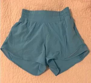 Lululemon Ocean Wave Hotty Hot Shorts 💙🩵 thumbnail 1